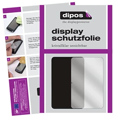 Abbildung von dipos I Schutzfolie kompatibel mit Nokia T20 Displayschutz Folie klar