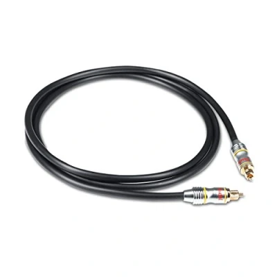 Abbildung von Teufel 1,5 m Optisches Audiolkabel C7515O (Inklusive Adapter auf 3,5 mm Mini TOSLINK) schwarz