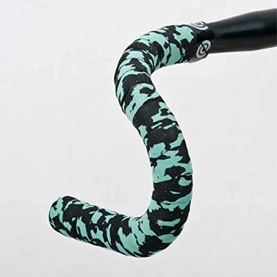 Abbildung von Bike Ribbon Plus Cork Handlebar Tape, Celeste/Black, XL