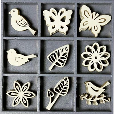Abbildung von Knorr Prandell 2118521015 Holzornamentbox, Motiv Floral filigran