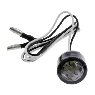 Abbildung von Standlicht Mini Motorrad LED Shin YO, MICRO PIN zum Einbau, getöntes Glas, 18x13