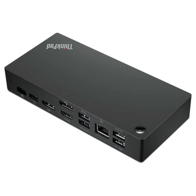 Abbildung von Lenovo 40AS0090EU station d&#039;accueil Avec fil USB 3.2 Gen 1 (3.1 1) Type C Noir