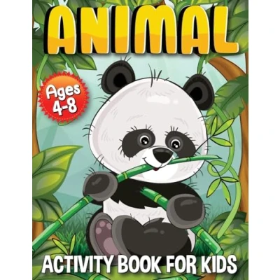 Abbildung von Animal Activity Book for Kids: with Animals Kids 4 8
