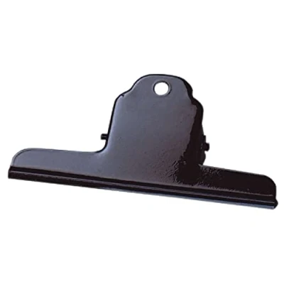 Abbildung von ALCO Albert 772S11 Briefklemmer aus Metall, 125 mm, Klemmvolumen 40 schwarz, 1 Stück