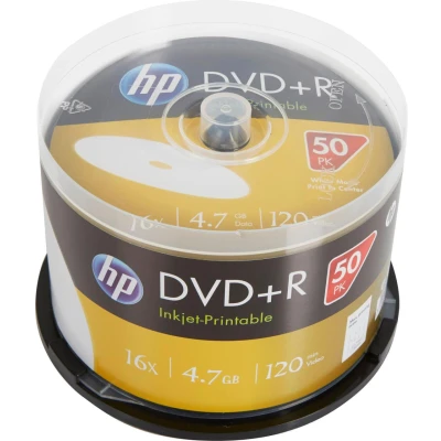Abbildung von HP DVD+R 4,7GB Print 50er Cakebox Spindel