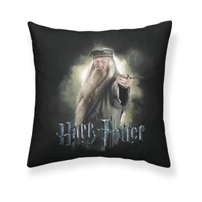 Abbildung von Belum Kissenbezug Harry Potter, Größe: 50 x cm, Modell: Dumbledore A, Stoff: Half Panama 100% Baumwolle, 250 g.
