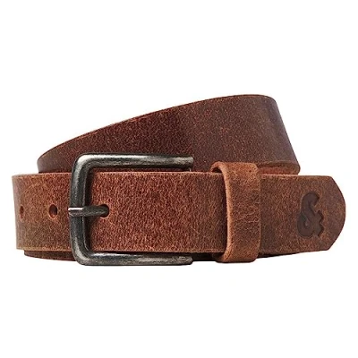 Abbildung von Jack &amp; Jones Jacian Unisex Gürtel, Größe: 80, Cognac