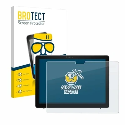 Abbildung von BROTECT Entspiegelungs Schutzglas für Dell Latitude 7210 2 in 1 Schutz Folie Panzerfolie Glas Matt [Extrem Kratzfest 9H, Anti Reflex]