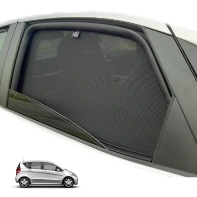 Abbildung von XTRM CAR Sonnenschutz Blenden für Mercedes A Klasse W169 2004 2012 ideal angepasst, UV Schutz, Hitzereduktion (Komplettes Set)