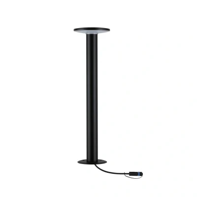 Abbildung von Paulmann 947.50 Plug &amp; Shine LED Pollerleuchte Plate IP44 RGBW+ 5W Anthrazit
