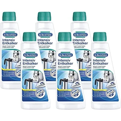 Abbildung von Dr. Beckmann Intensiv Entkalker Gegen Hartnäckigen Kalk In Haushalts Kleingeräten Beugt Funktionsstörungen Vor (6 x 250 ml)