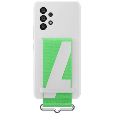 Abbildung von Samsung Galaxy A53 Hülle Silikon Soft Case/Backcover Handyhülle Weiß
