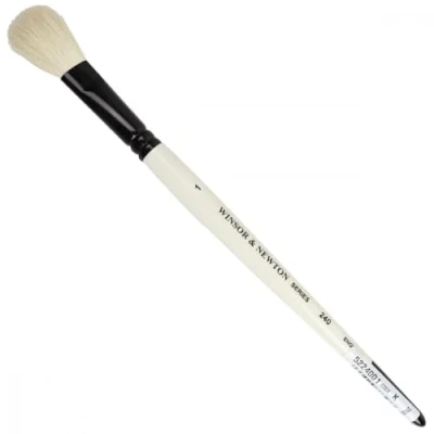 Abbildung von Winsor &amp; Newton 5224001 Sable Serie 240 Aquarellpinsel Nr. 1 (Rund, Verwasch, Pinsel)