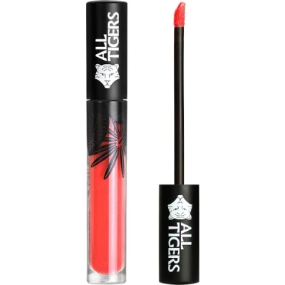 Abbildung von All Tigers Natural &amp; Vegan Gloss Lipgloss, Damen, Größe: 8 ml, Glossy coral dream bigger