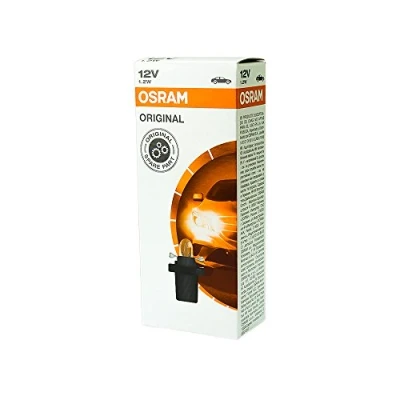 Abbildung von 10x OSRAM GLÜHBIRNEN 12V 1,2W B8.5d INSTRUMENTENBELEUCHTUNG ANZEIGELAMPE
