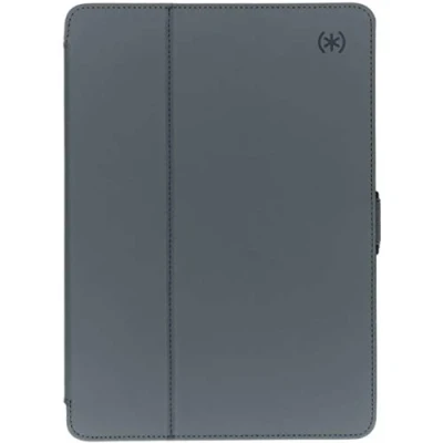 Abbildung von Speck Balance Folio Slim Protective Case for iPad 9.7 Inch (2018/2017), Pro, Air 2/Air (Stormy Grey/Charcoal Grey)