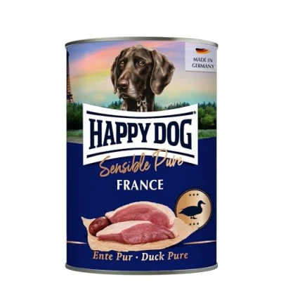 Abbildung von Happy Dog Sensible Pure France (Ente) M 18 x 400 g