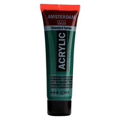 Abbildung von Amsterdam Standard Series Acrylic Tube 20ml Permanentgrün dunkel 619 (17046190)