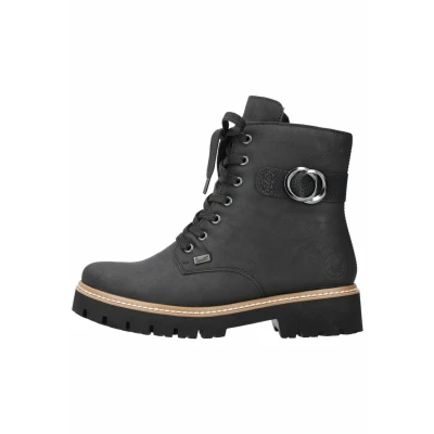 Abbildung von Rieker Snowboot/Winterstiefel, Damen, Größe: 37, schwarz 00 Schuhe