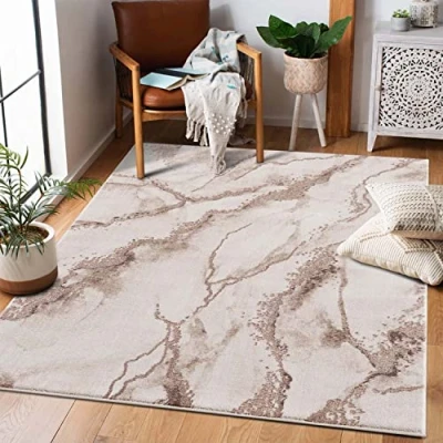 Abbildung von Carpet City Teppich &quot;Chic&quot;, rechteckig, Kurzflor, Abstrakt, Modern, Weicher Flor