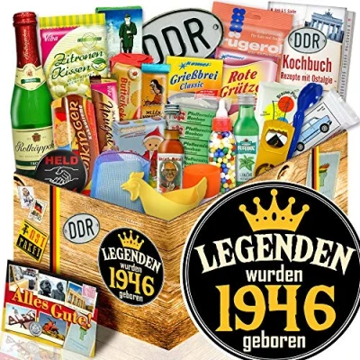 Abbildung von Legenden 1946 / Geschenkbox Ossi 24x Allerlei DDR/Geburtstagsidee für Männer