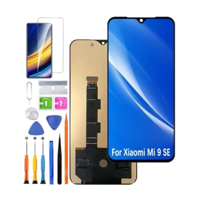 Abbildung von HLYGZX Ersatz Display für Xiaomi Mi 9 SE LCD Bildschirm TFT, M1903F2G Touch Digitizer Assembly Reparaturteile Kit(Ohne Fingerabdruck)