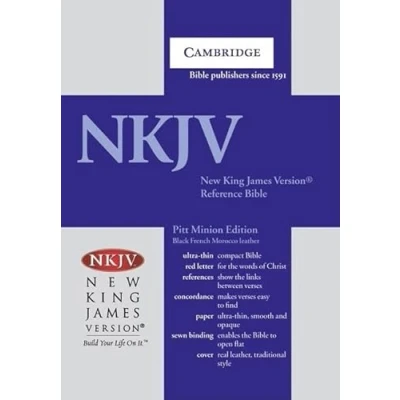 Abbildung von NKJV Pitt Minion Reference Edition NK446XR Brown Goatskin Leather: New King James Version, Edition,Brown Leather