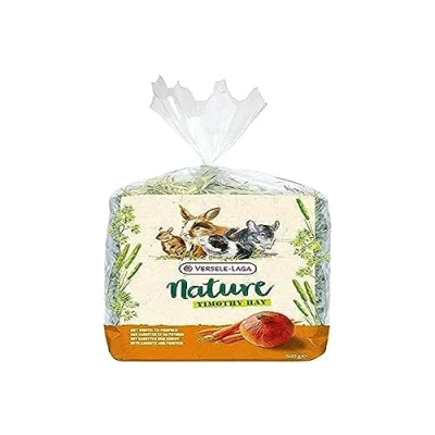 Abbildung von Versele Laga Nature Timothy Hay Raufutter Karotte Krbis 500 g...