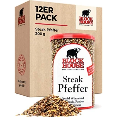 Abbildung von Block House Steak Pfeffer, Dose 12 x 200 g Gastropack