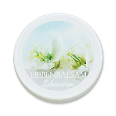 Abbildung von Lippenbalsam SCHNEEROSE, 10ml Florex pflegender mit Schafmilch