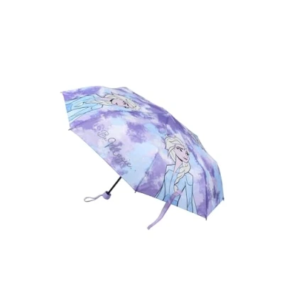 Abbildung von Disney Folding Manualfrozen 2 Schirm für Kinder, Größe: One Size, Multi coloured