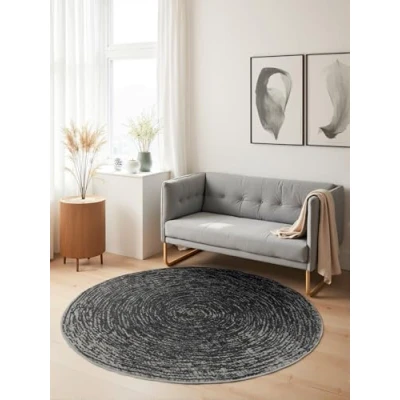 Abbildung von HANSE Home Teppich &quot;Cavallo&quot;, rund, 9 mm Höhe, Wohnzimmer, Schlafzimmer, Flur, Kurzflor, orientalsich, weich, rund