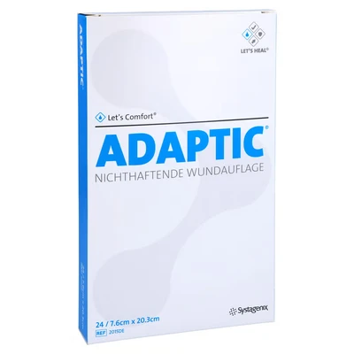 Abbildung von Adaptic 7,6x20,3 cm feuchte Wundauflage 24 St