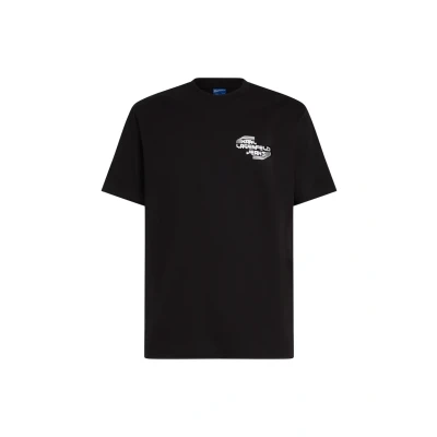 Abbildung von Karl Lagerfeld Jeans Sport LOGO TEE Tshirt print, Herren, Größe: Large, Black