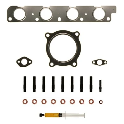 Abbildung von AJUSA JTC11531 Montagesatz, Lader with studs, syringe oil mit Dichtungen Montageanleitung AUDI: A4 B8 Avant, B7 A6 C6 Avant