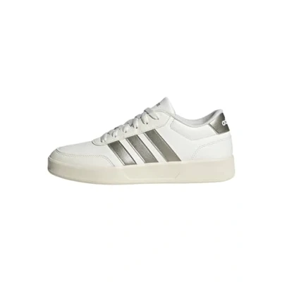 Abbildung von adidas Damen BREAKNET 3.0 Shoes Schuhe, core White/Cyber met./Off White, 37.5 EU