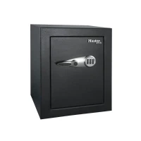 Abbildung von MASTER LOCK Extragroer digitaler Sicherheitssafe, Frei stehend sicher, Schwarz, Code, Elektronisch, Schlüssel, 119,9 l, Stahl, 3 Regale