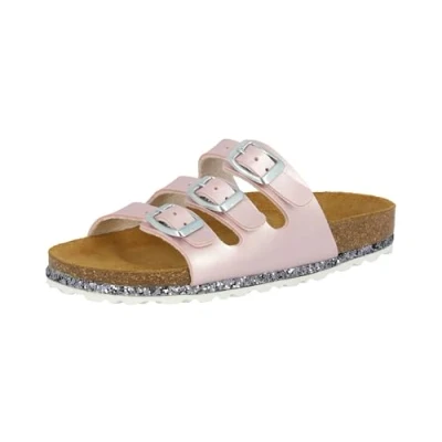 Abbildung von LICO Bioline Sensation Hausschuh für Kinder, Größe: 34, Rosa Schuhe