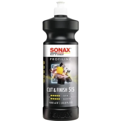 Abbildung von SONAX PROFILINE Cut+Finish (1 Liter) Einstufenpolitur mit Glanzfinish für mittlere Verkratzungszustände, Art Nr. 02253000