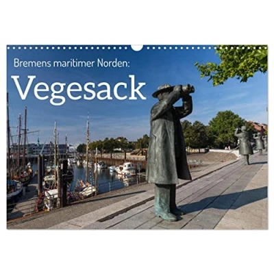 Abbildung von Bremens maritimer Norden: Vegesack (Wandkalender 2025 DIN A3 quer), CALVENDO Monatskalender