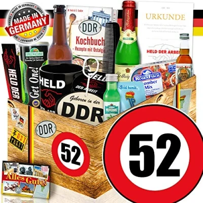 Abbildung von Männerbox DDR/DDR Geburtstagsgeschenk/Geburtstag 52 / Geschenke Mann