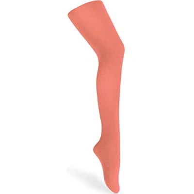 Abbildung von Merry Style Kinder Strumpfhose für Mädchen Microfaser 60 DEN WLSS001 (Lachs, 152 158)