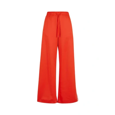 Abbildung von Urban Classics WIDE Jogginghose, Damen, Größe: Large, Signalred