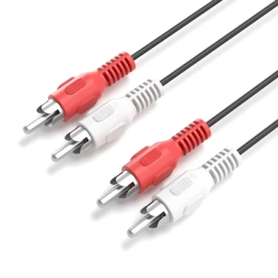 Abbildung von JAMEGA Cinch Audio Kabel 2 Stecker auf RCA Stereo Kabel, CINCH, (150 cm)