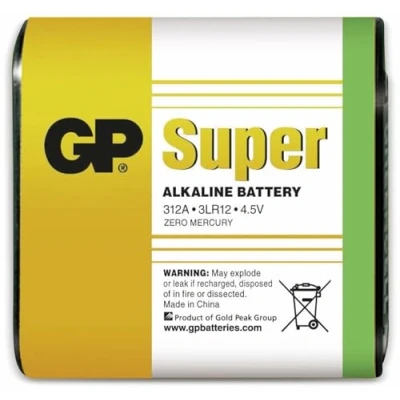 Abbildung von Alkaline Flachbatterie (3LR12, 4,5 Volt) 1 Stück