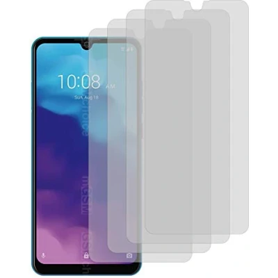 Abbildung von 4ProTec I 4X Schutzfolie KLAR passgenau für ZTE Blade A7 2020 Displayschutzfolie Bildschirmschutzfolie Schutzhülle Displayschutz Displayfolie Folie