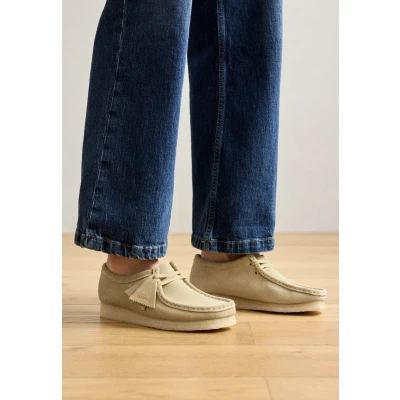 Abbildung von Clarks Originals Wallabee Schnürer maple, Damen, Größe: 35.5, Maple Veloursleder