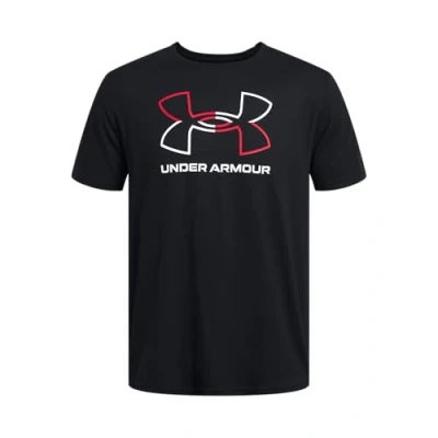 Abbildung von Under Armour Foundation Update Tshirt print, Herren, Größe: 3XL, Black/red/white