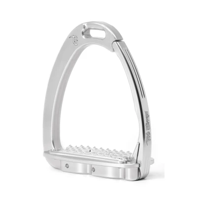 Abbildung von Tech Stirrups Steigbügel Venice Sloped Dressur Silber/Silber