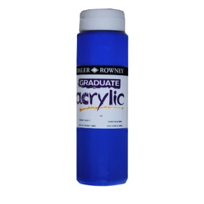 Abbildung von Daler Rowney Graduate Acrylfarbe 500 ml Cobalt Blue Hue